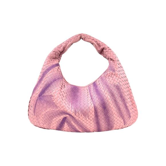 Bottega Veneta Embroidered Intrecciato Leather Shoulder Bag - Picture 1 of 8